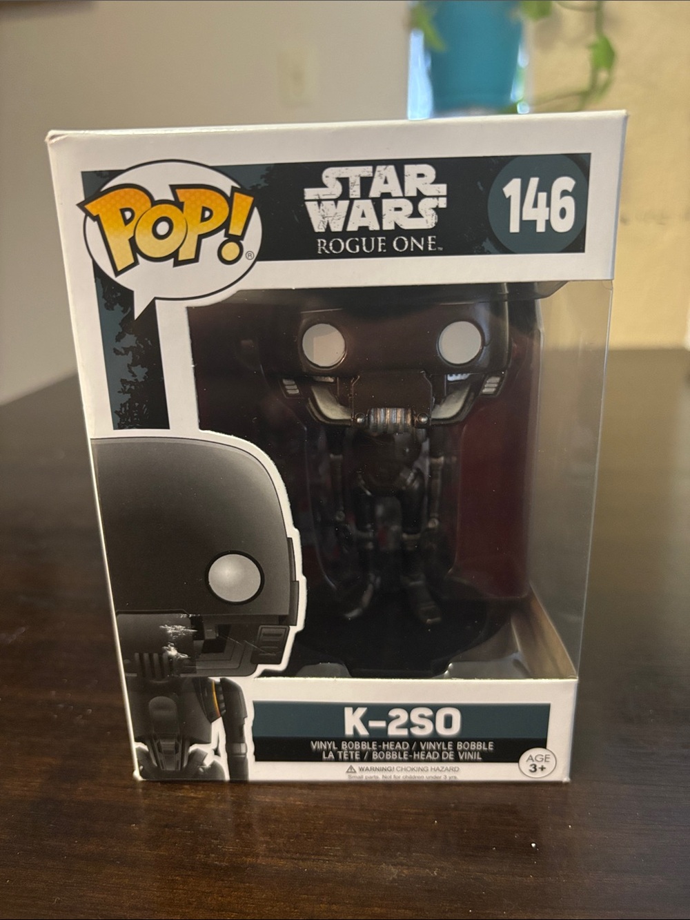 Funko Star Wars K-2SO Black and White Vinyl Figure #146